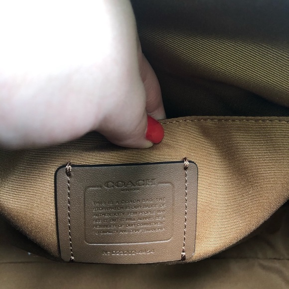 Coach Zip Top Tote - Picture 5 of 6